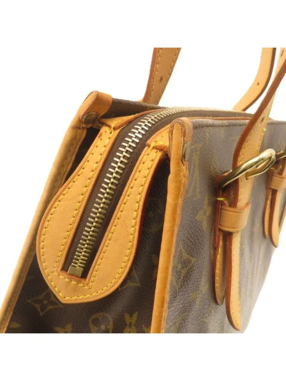 Louis Vuitton Popincourt Monogram Tote Bag Canvas Brown